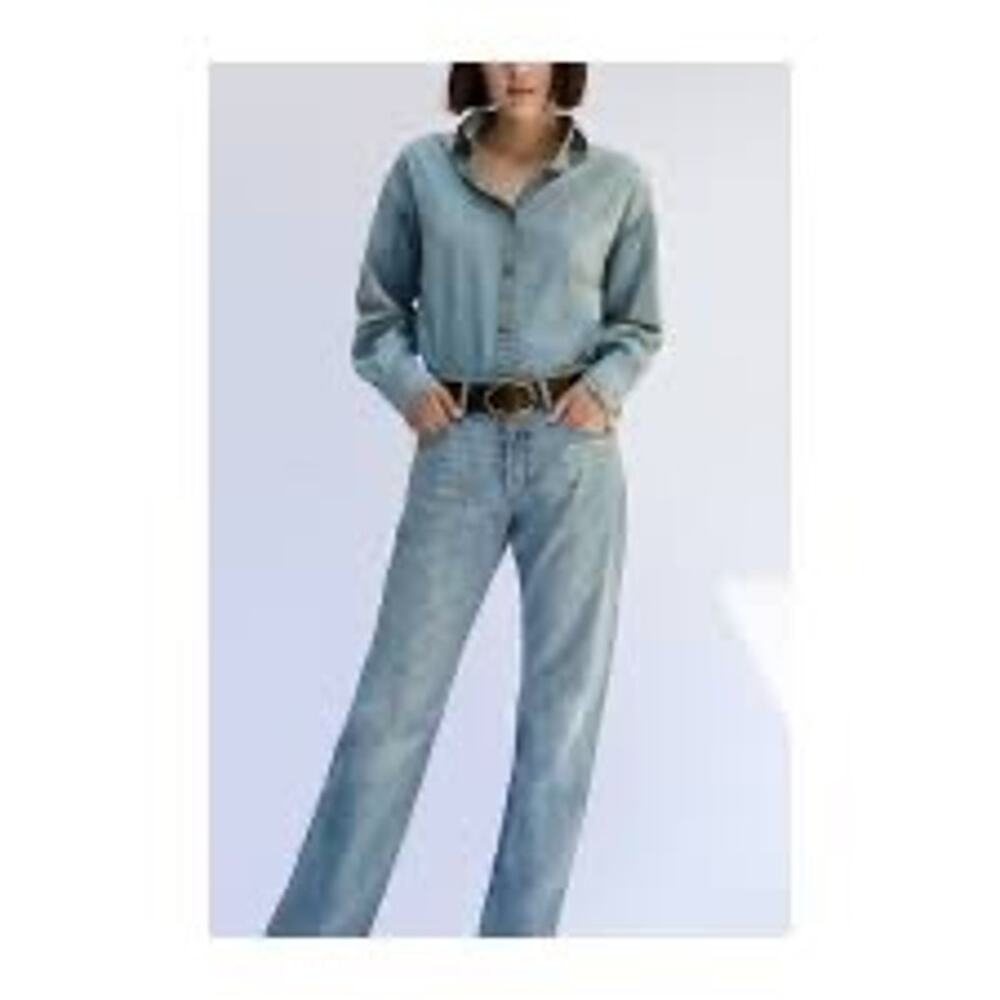 Free People X Daily Blue "Mood" in Echo wash Blue Jean Size:26 RET:$319 NWT